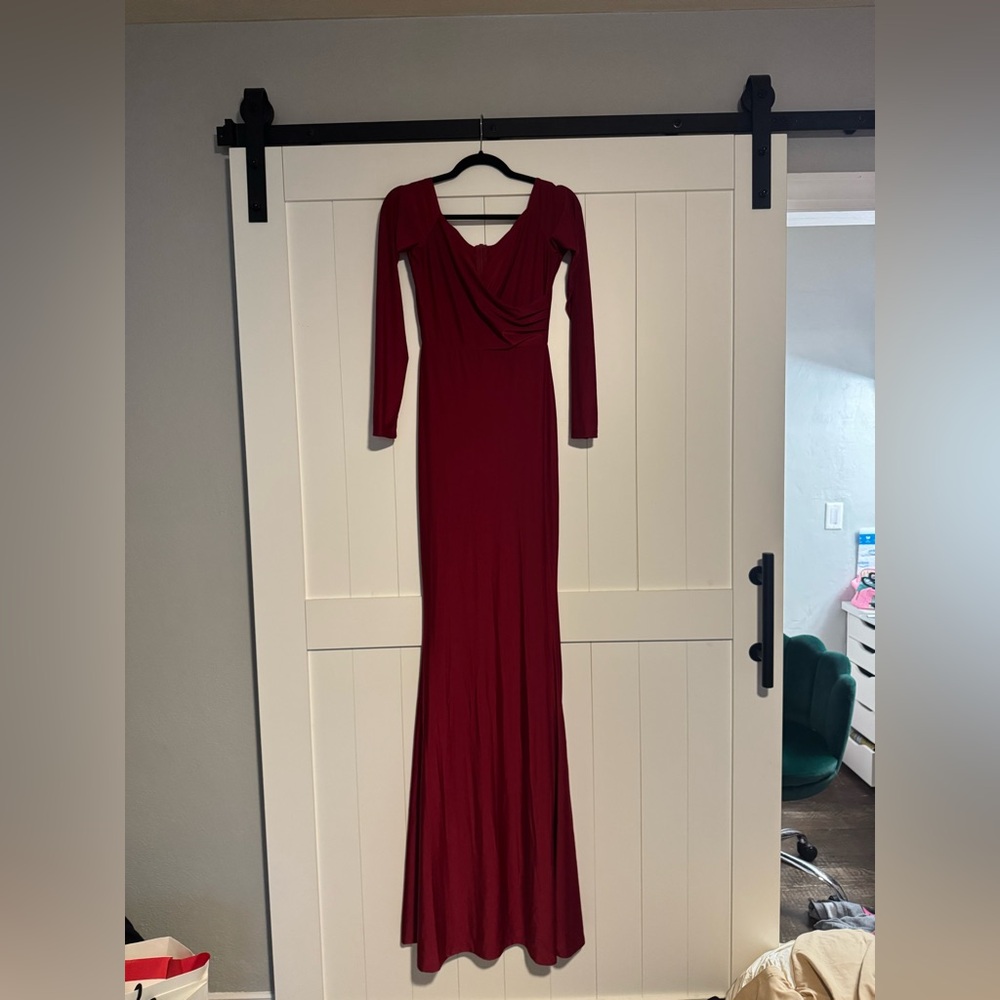 Long Red Formal Dress